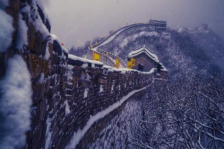 Beijing Great Wall in Winter