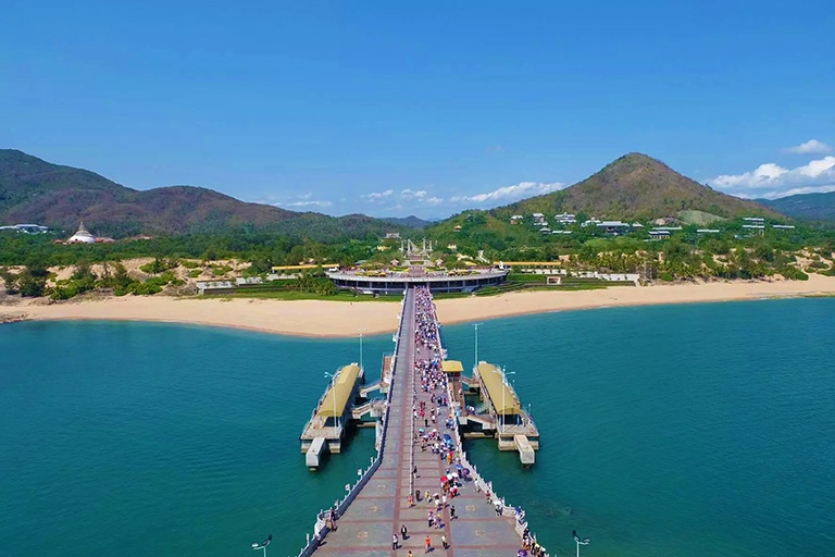 Sanya Beach in Winter