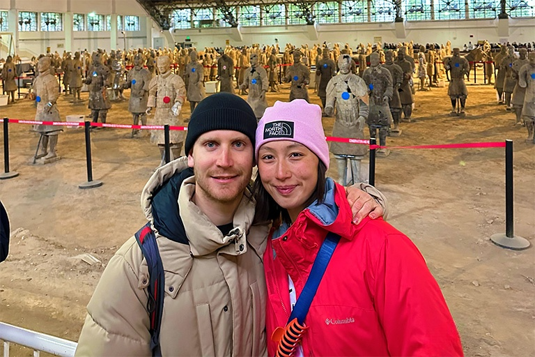 See Terracotta Warriors in Xian in Winter