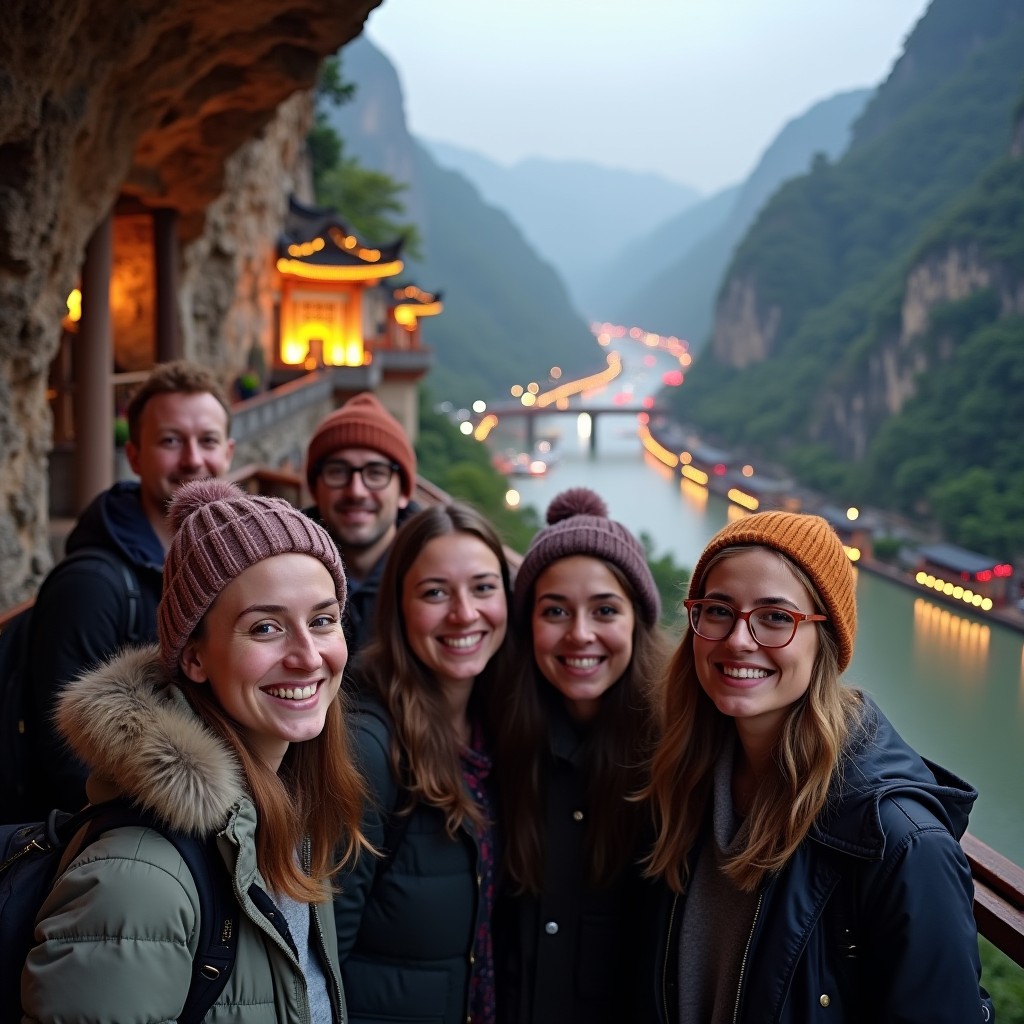 A scenic view of the Yangtze River, the longest river in Asia