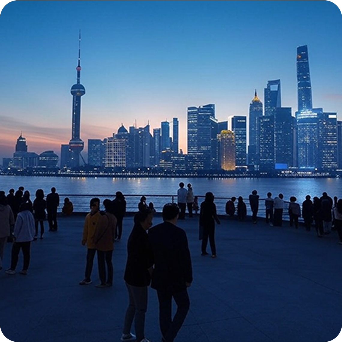 Shanghai Skyline View